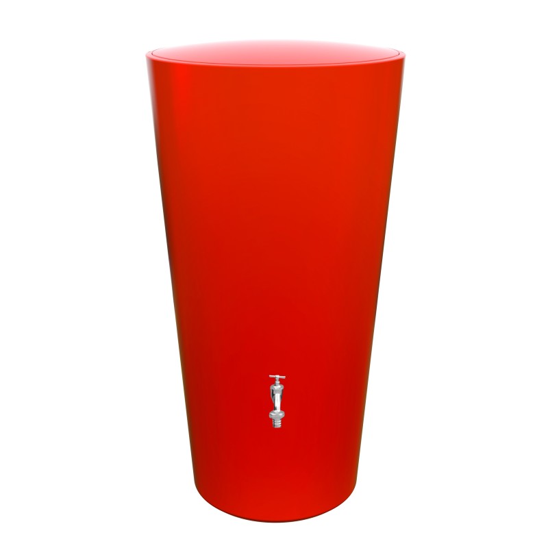 Exclusieve Regenton Rainbowl  Red Chili 210 Liter