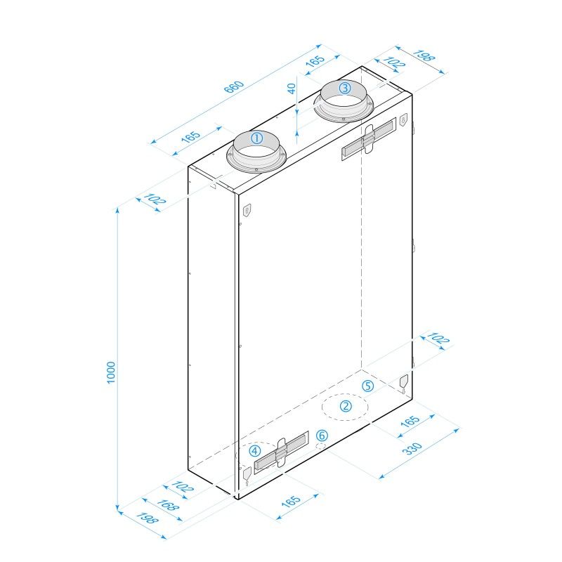 HRV Brink Renovent Sky 150
