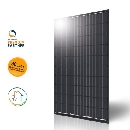 Set 10 PV Panelen SolarWatt Black 285 WP 
